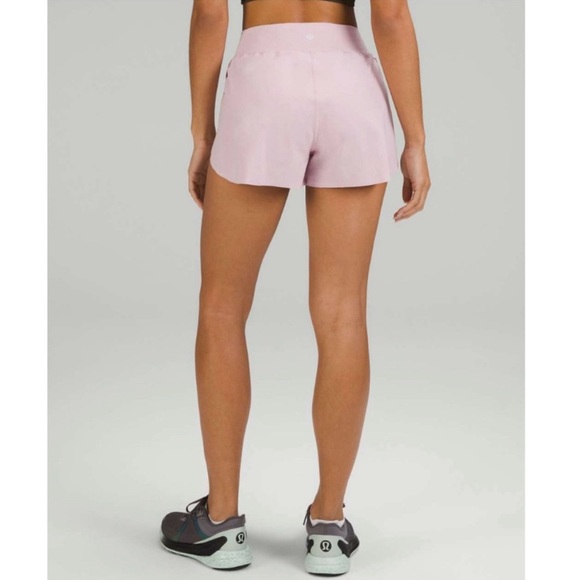 Lululemon Find Your Pace High-Rise Lined Short 3" in
Pink Peony - Picture 4 of 16